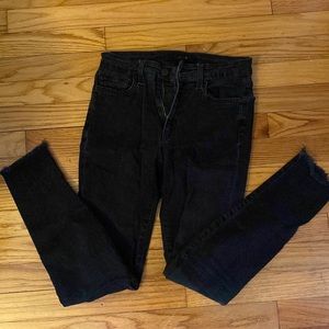 JOE’S Jeans High Rise Skinny Black Jeans